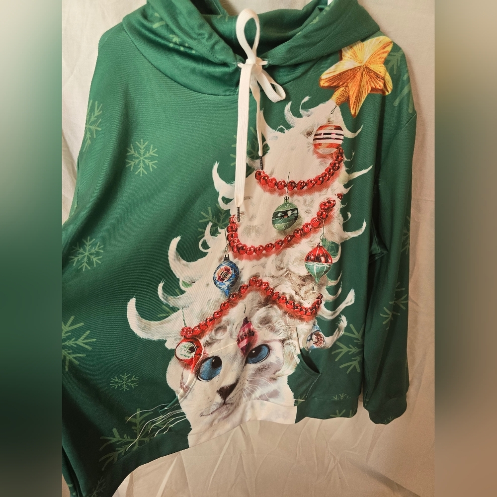 Ugly Sweater with Cat XXL